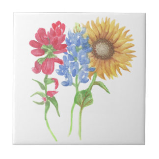 Texas-Wildblumen Fliese