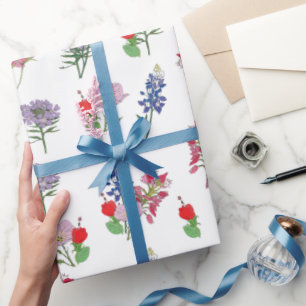 Texas-Wildblumen Geschenkpapier