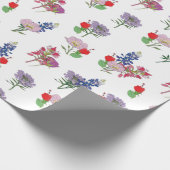 Texas-Wildblumen Geschenkpapier (Ecke)