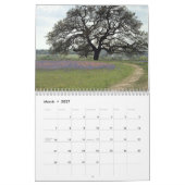 Texas-Wildblumen Kalender (Mär 2027)