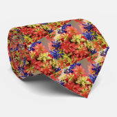 Texas Wildblumen Neck Tie Krawatte (Gerollt)