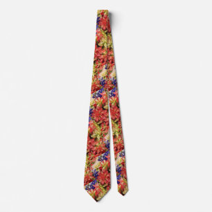 Texas Wildblumen Neck Tie Krawatte