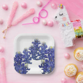 Texas Wildblumen Papierplatte Pappteller (Party)