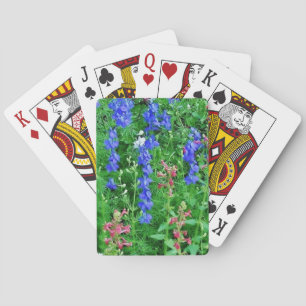 Texas-Wildblumen Spielkarten