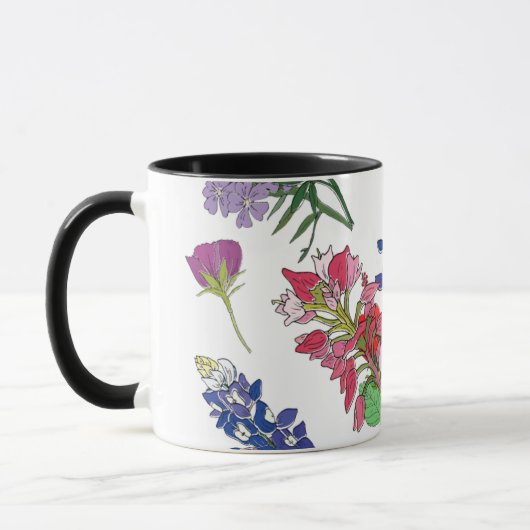 Texas Wildblumen Tasse (Links)
