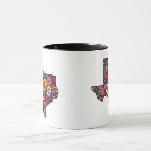 Texas-Wildblumen Tasse (Zentrum)