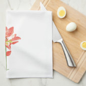 Texas Wilde Blume - Indischer Pinsel, Orange Geschirrtuch (Viertel Falte)