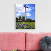Texas Windmill Leinwanddruck (Insitu (Wohnzimmer))