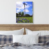 Texas Windmill Leinwanddruck (Insitu (Schlafzimmer))