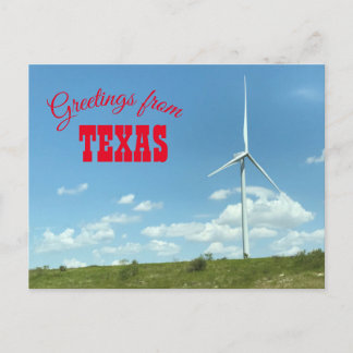 Texas Windmill Postcsrd Postkarte