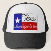Texas - wo Legenden Kappe leben (Vorderseite)