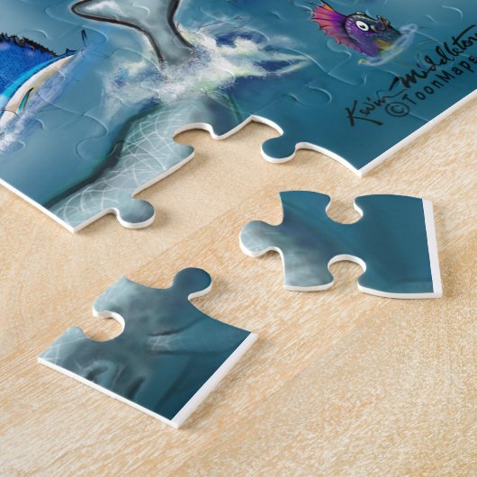 Texas World Map Jigsaw Puzzle (Seite)