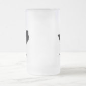 Texas Yee Ha Mattglas Bierglas (Mittel)