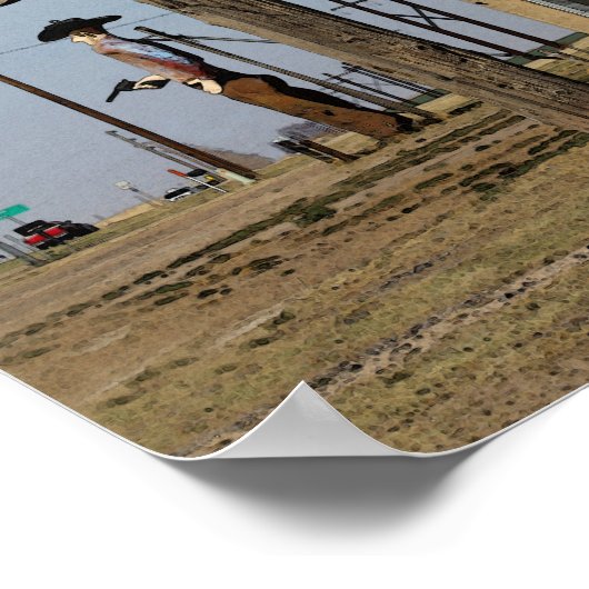 Texas-Zeichen Poster (Ecke)
