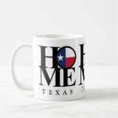 Texas ZUHAUSE Coffee Tasse 11 oz (Links)