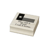 Texas Zuhause Gummistempel (Stempel)