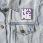 Texas Zuhause Heart Staat Button Abzeichen Button (Beispiel)