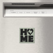 Texas Zuhause Heart Staat Kühlschrankmagnet (In Situ (Geschirrspüler))