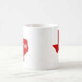 Texas-Zuhause Kaffeetasse (Mittel)