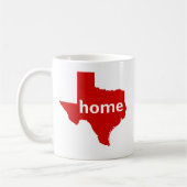Texas-Zuhause Kaffeetasse (Links)