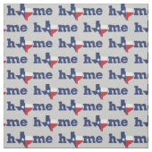 Texas Zuhause - Lone Star Staat Stoff (Muster)