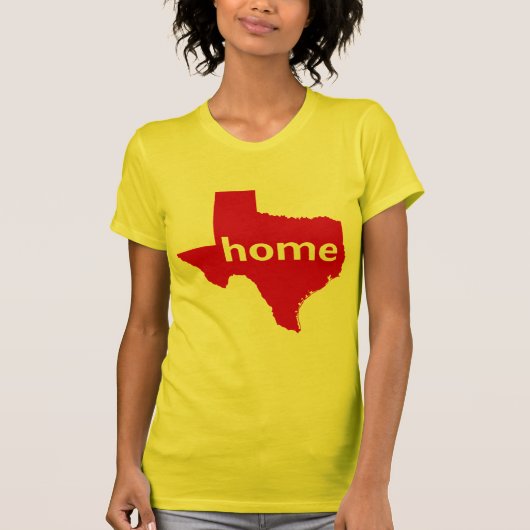 Texas-Zuhause T-Shirt (Vorderseite)