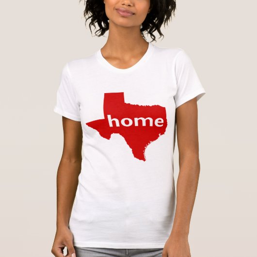 Texas-Zuhause T-Shirt (Vorderseite)