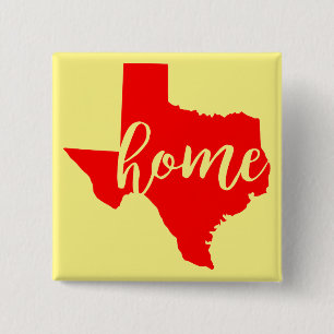 Texas Zuhause #USAPatriotGraphics ©WhiteTigerLLC.c Button