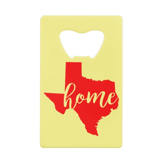 Texas Zuhause #USAPatriotGraphics ©WhiteTigerLLC.c Geldbeutel Flaschenöffner (Vorderseite)