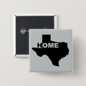 Texas Zuhause weg von Zuhause Button Abzeichen (Vorne & Hinten)