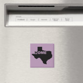 Texas Zuhause weg von Zuhause-Kühlschrankmagneten Magnet (In Situ (Geschirrspüler))