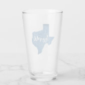 Texas Zuhause Wood Grain Glas (Rückseite)