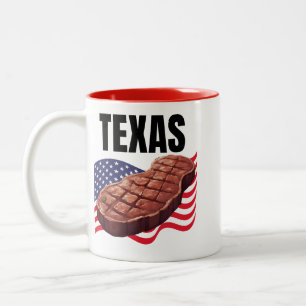 Texas Zwei-Tone-Tasse Zweifarbige Tasse