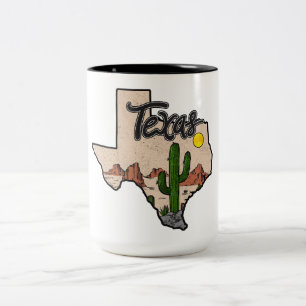Texas Zweifarbige Tasse