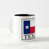 Texas Zweifarbige Tasse (Vorderseite Links)