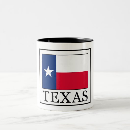 Texas Zweifarbige Tasse (Mittel)