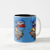 TEXAS ZWEIFARBIGE TASSE (VorderseiteRechts)
