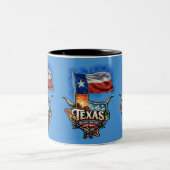 TEXAS ZWEIFARBIGE TASSE (Mittel)