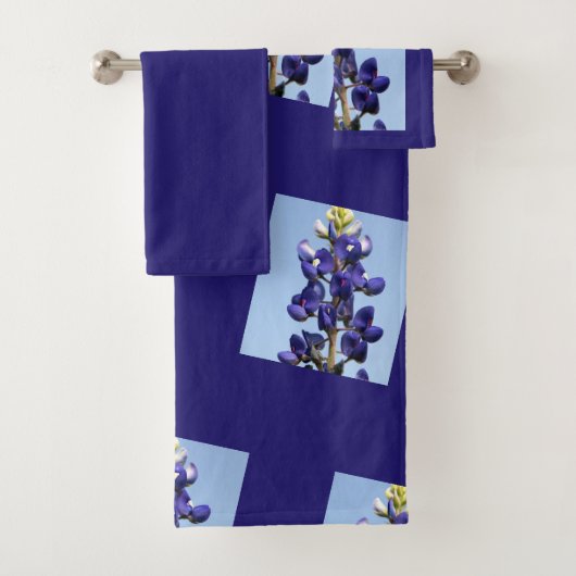 Texasbluebonnet-Bad-Tuch-Set Badhandtuch Set (Insitu)