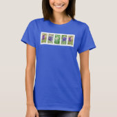 Texasbluebonnet-Collagent-shirt T-Shirt (Vorderseite)