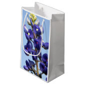 Texasbluebonnet-Geschenk-Tasche Kleine Geschenktüte (Rückseite Schrägansicht)