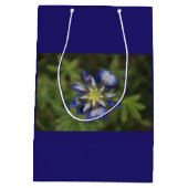 Texasbluebonnet-Geschenk-Tasche Mittlere Geschenktüte (Rückseite)