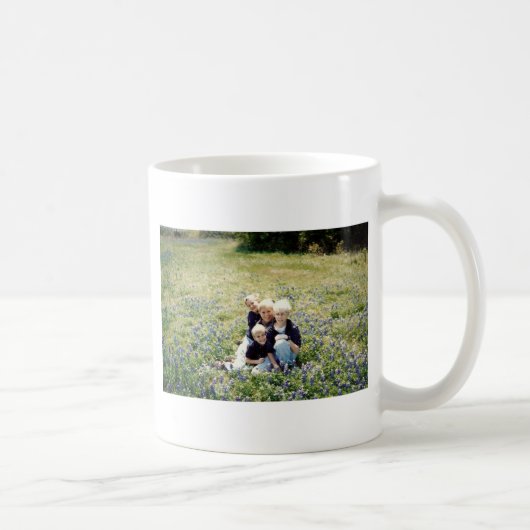 Texasbluebonnet-Jungen Kaffeetasse (Rechts)