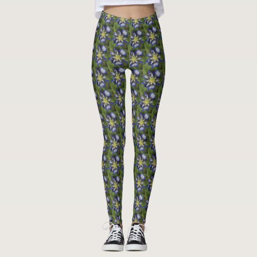 Texasbluebonnet-Leggings Leggings (Vorderseite)