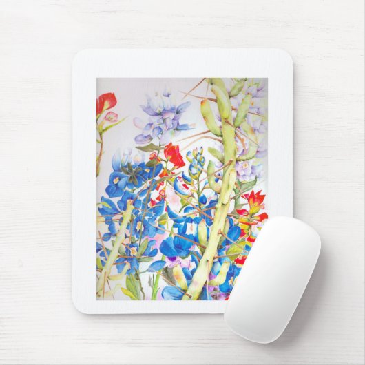 TexasBluebonnet Mousepad (Mit Mouse)