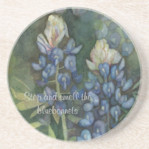 Texasbluebonnet-Untersetzer Sandstein Untersetzer