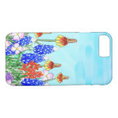 Texasbluebonnet-Wildblume BlumeniPhone Fall Case-Mate iPhone Hülle (Rückseite (Horizontal))