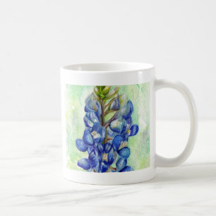 Texasbluebonnet-Wildblume-Zeichnen Kaffeetasse