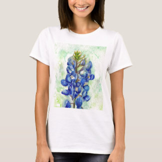 Texasbluebonnet-Wildblume-Zeichnen T-Shirt