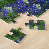 Texasbluebonnets-Feld-Foto Puzzle (Seite)